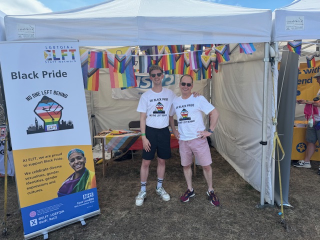 Black Pride stand