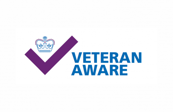 The veteran aware logo