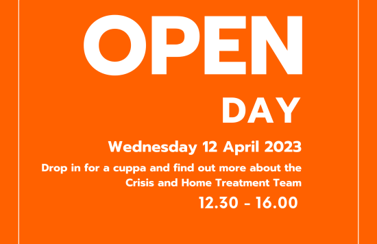 Open Day 12 April