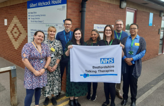 Members of the Bedfordshire Talking Therapies team