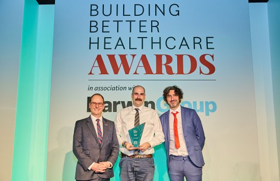 Estates Team at Building Better Healthcare Awards 2024